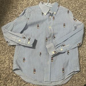 Ralph Lauren Polo Bear Button Down Size 5